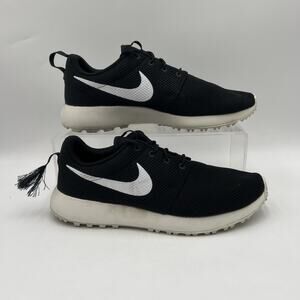 Mens Size 12.5 Roshe G NN Black White Golf Cleats DV1202 002